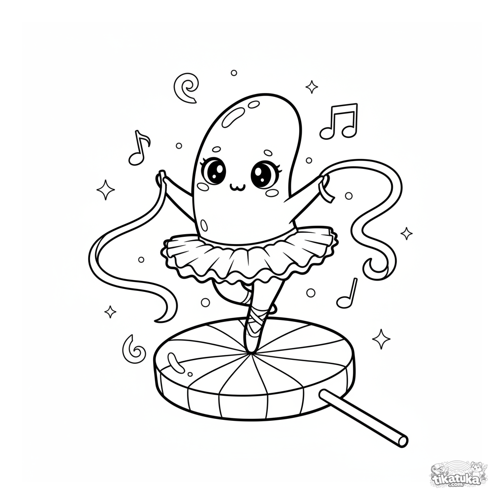 Ameba Bailarina en Piruleta