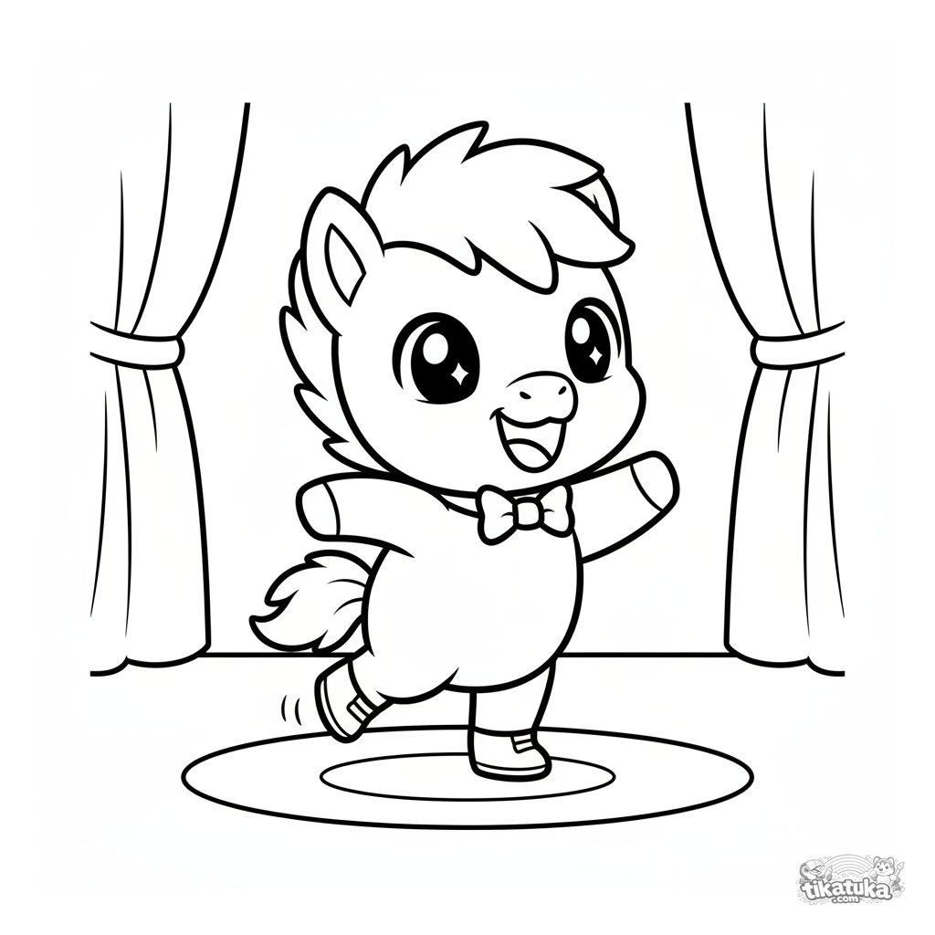 Pony Pequeño Bailarín de Claqué