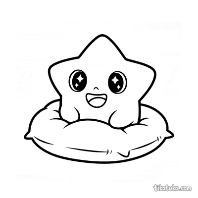 Estrella Chibi en Cojín