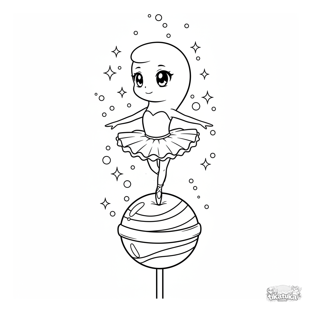 Microbio Coma Bailarina de Ballet