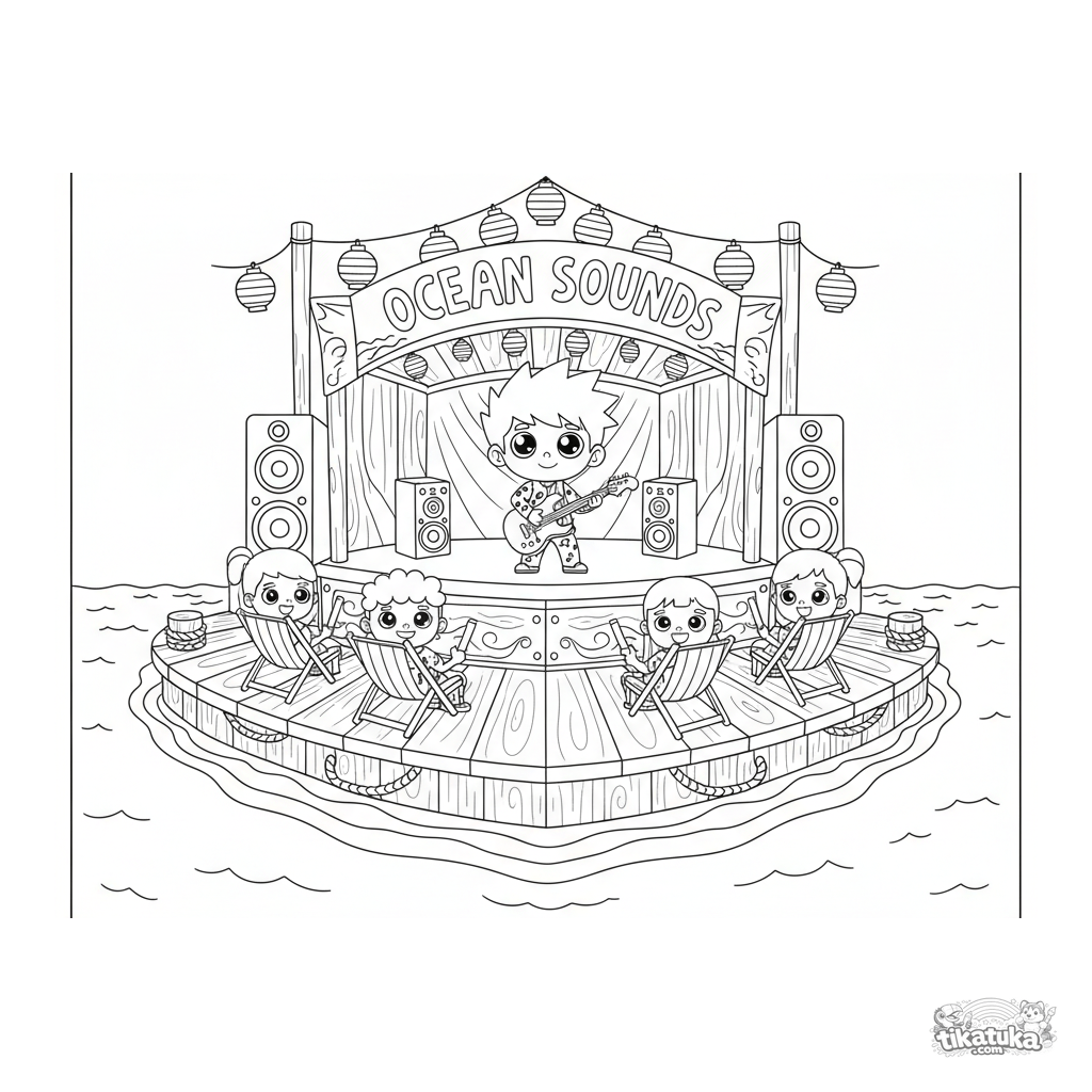 Plataforma Flotante del Escenario