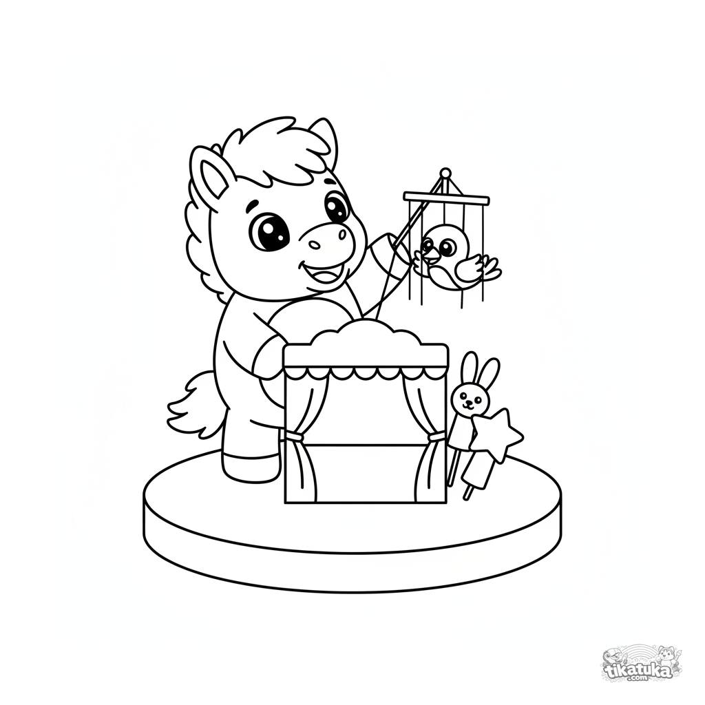 Pony Titiritero en el Escenario