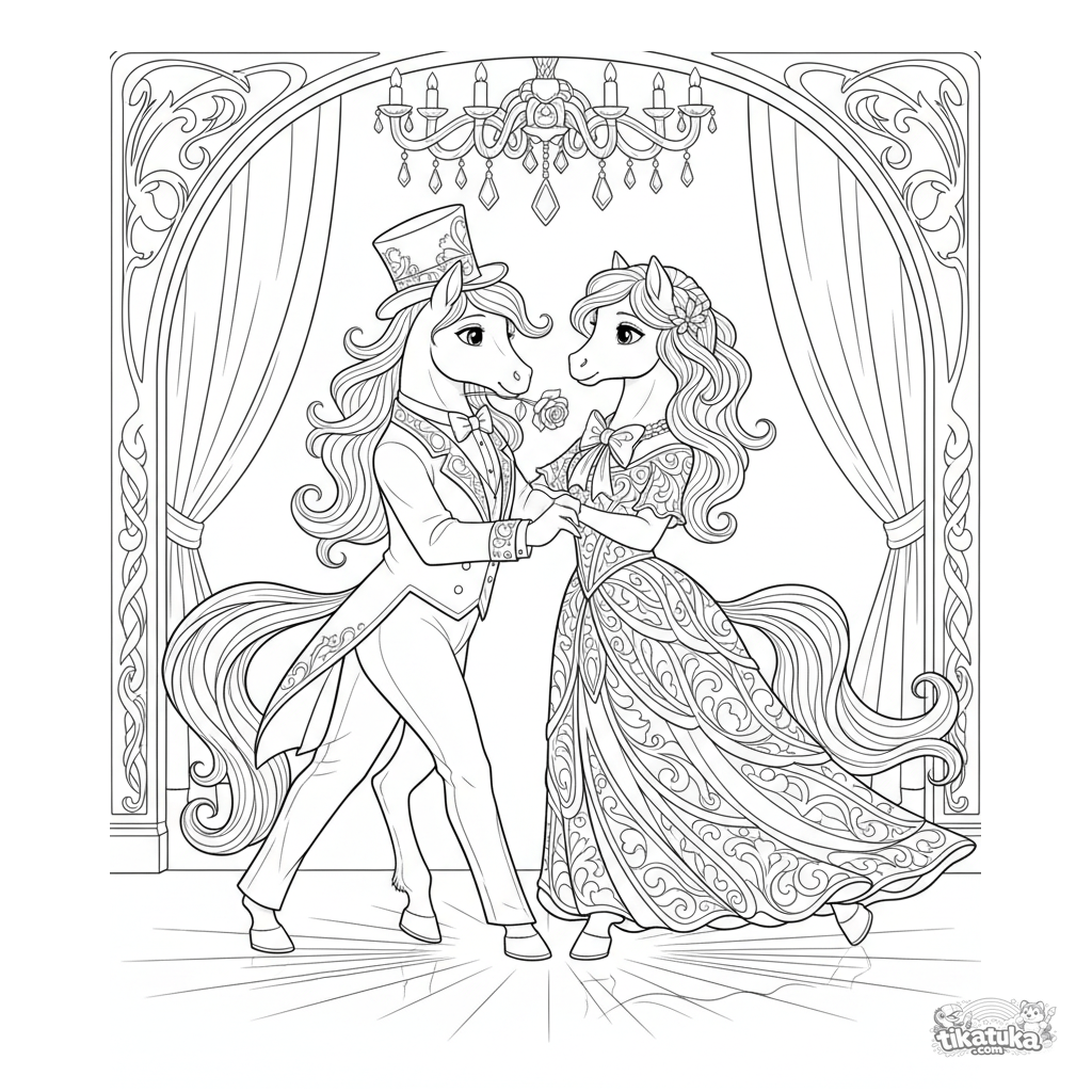 Poni baile de salón