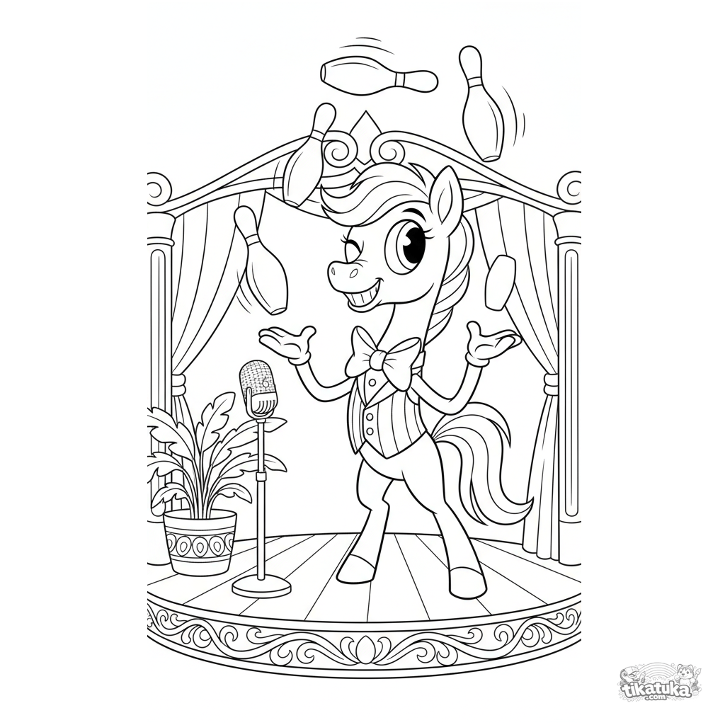 Pony Malabarista de Vodevil