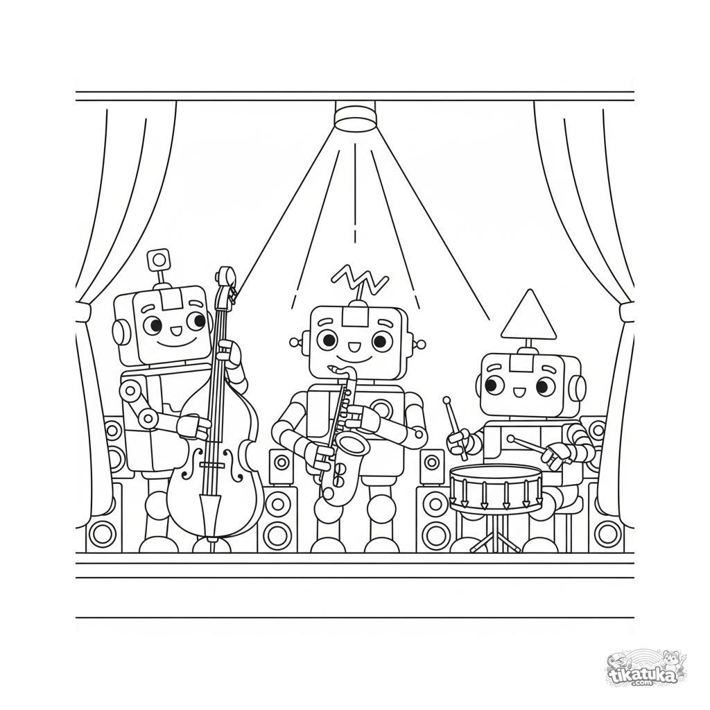 Trío de Jazz de Robots
