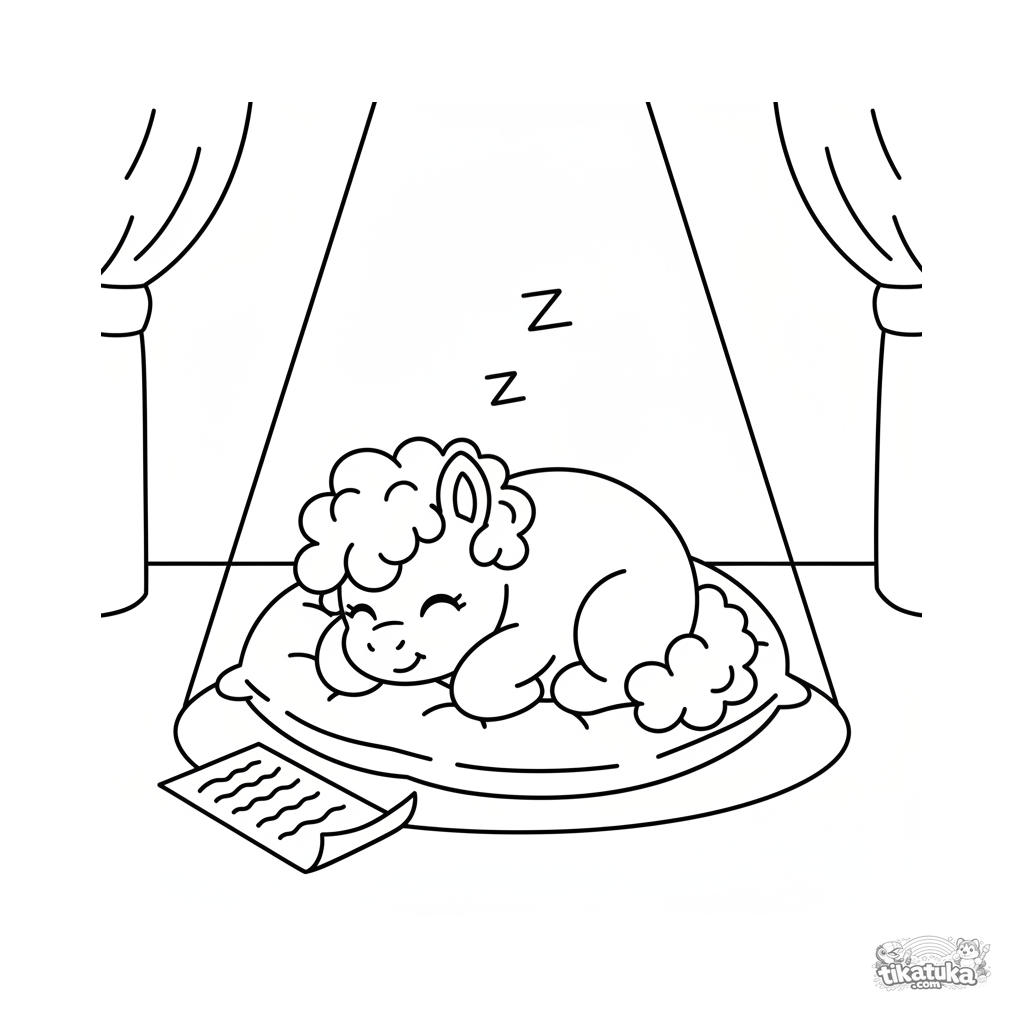 Poni Soñoliento en el Escenario