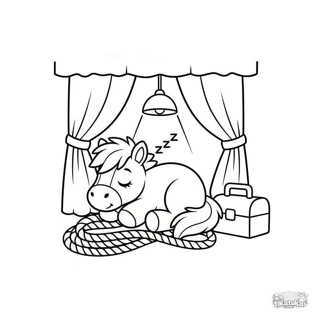 Pony Tramoyista Somnoliento