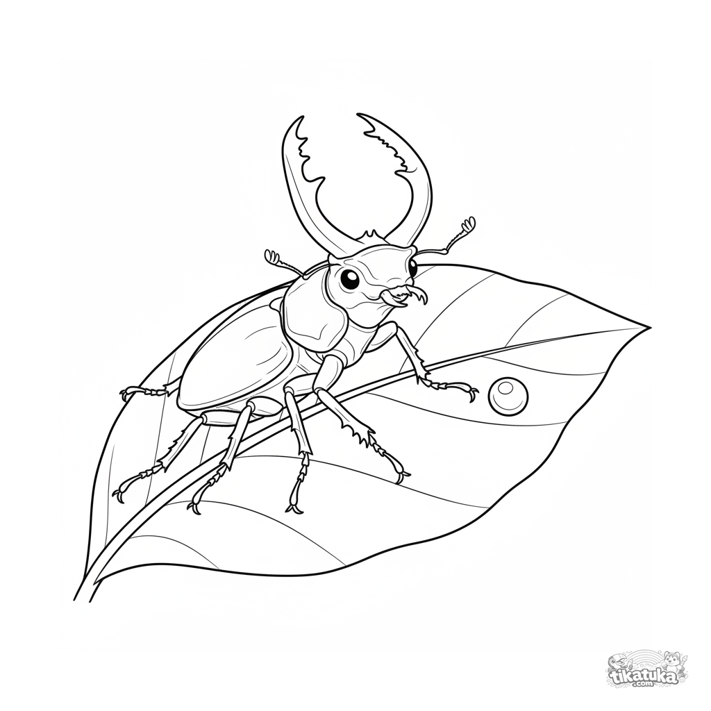 Escarabajo Ciervo de Guardia